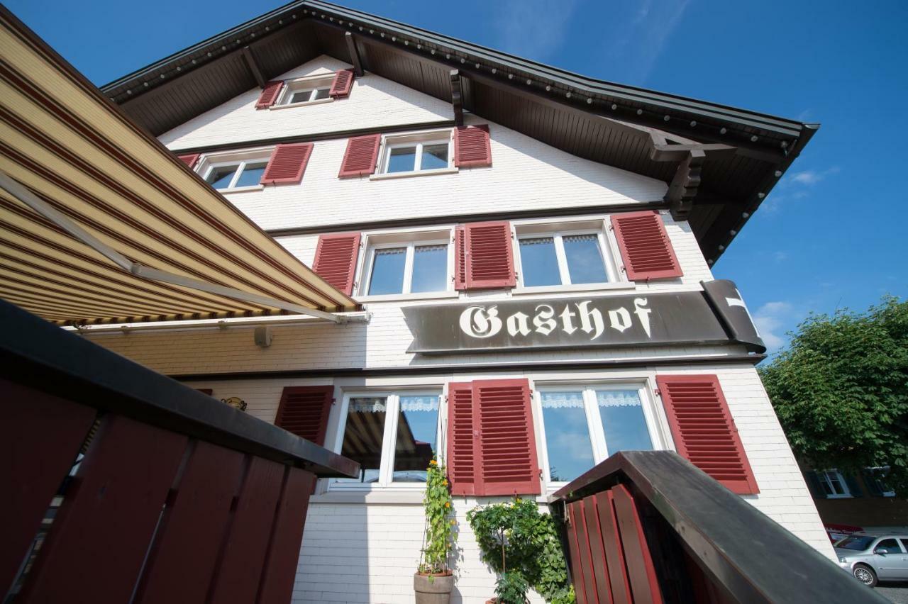 Gasthof Kreuz Bildstein Exterior photo